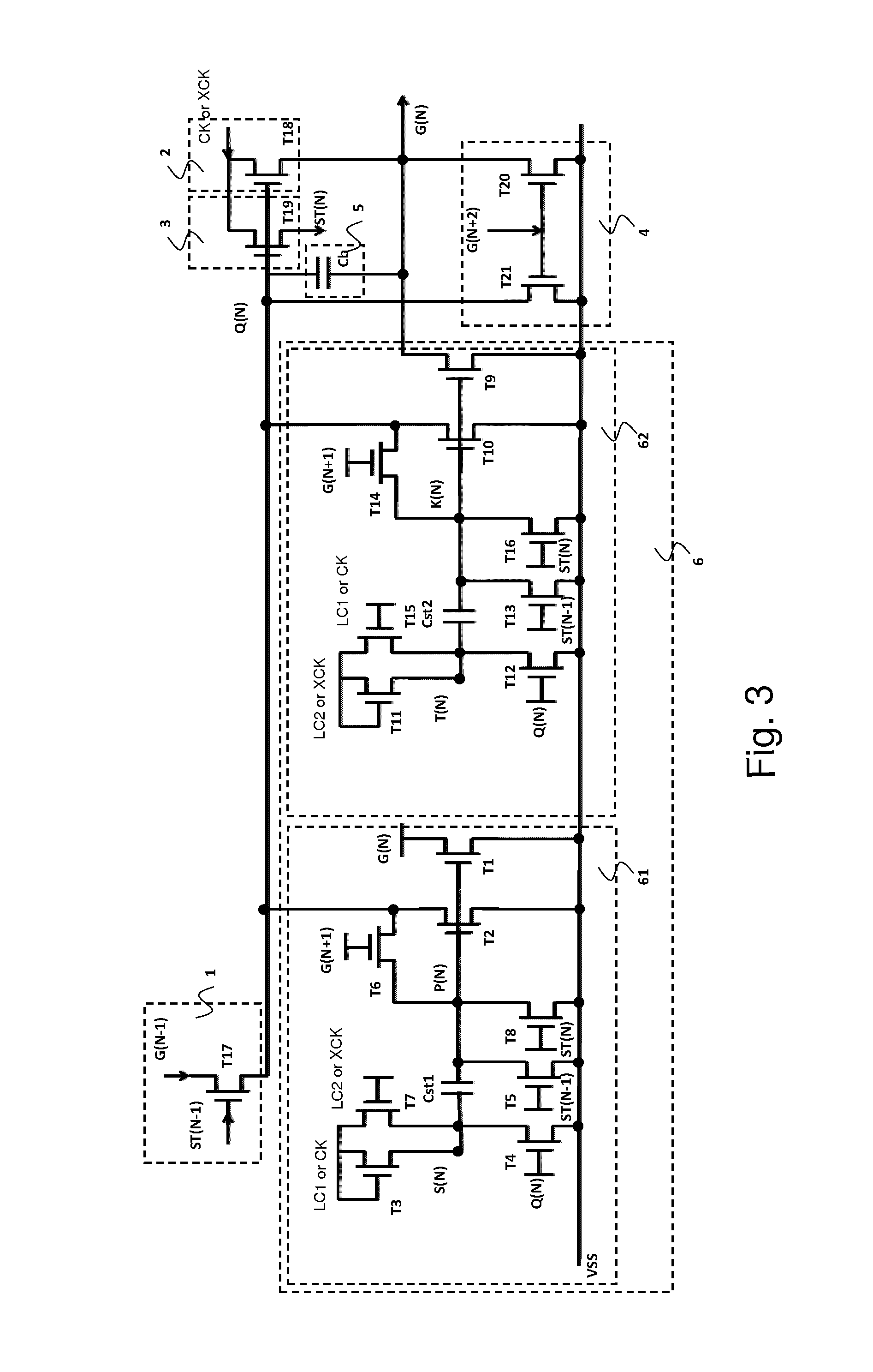 Self-compensating gate driving circuit