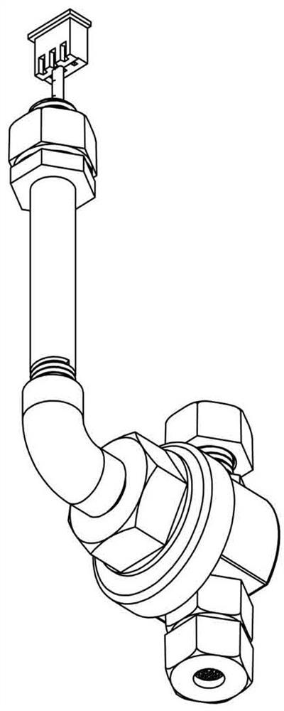 Photoelectric liquid level sensor