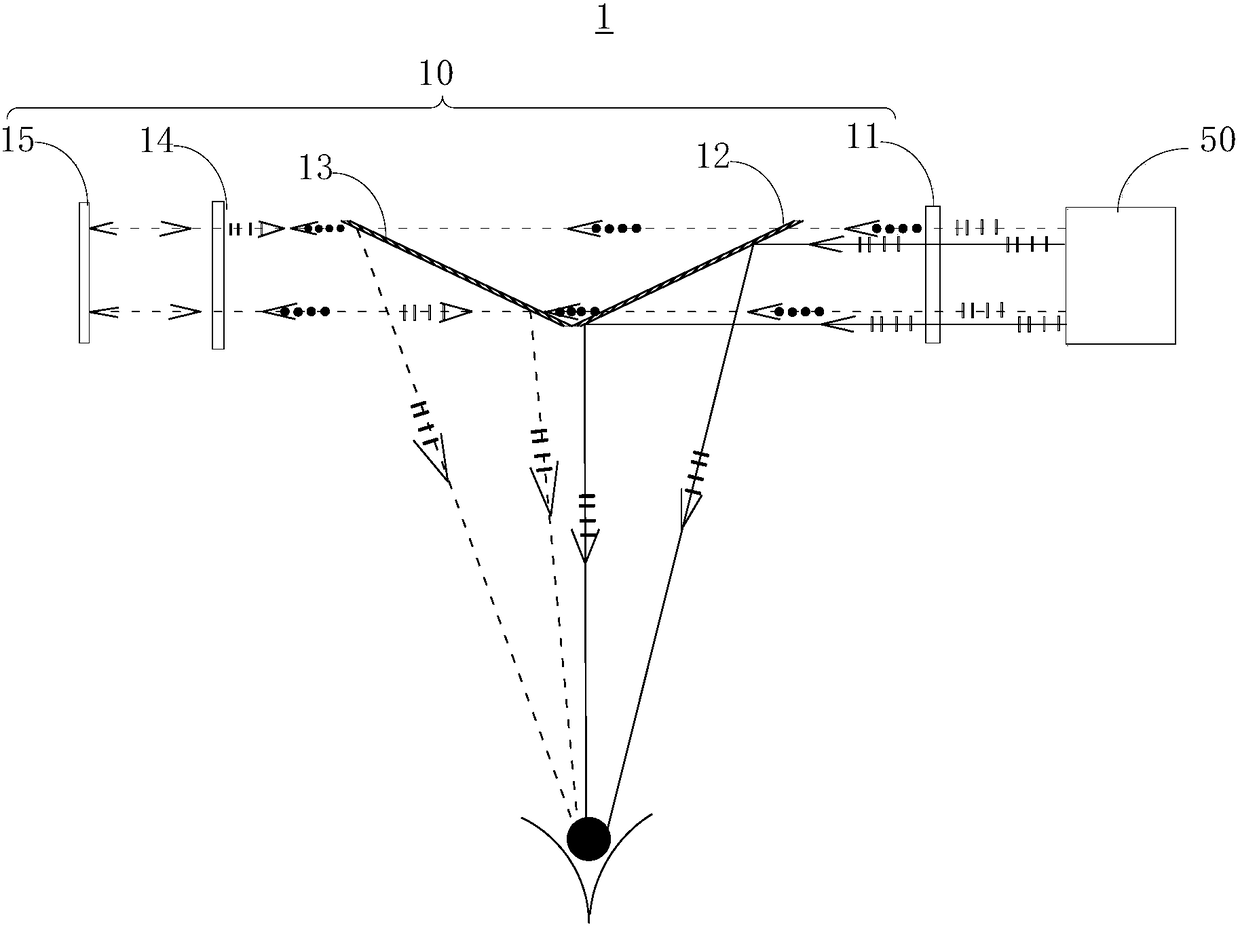 Near-eye display optical module and near-eye display system