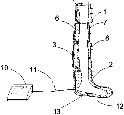 Air wave pressure device