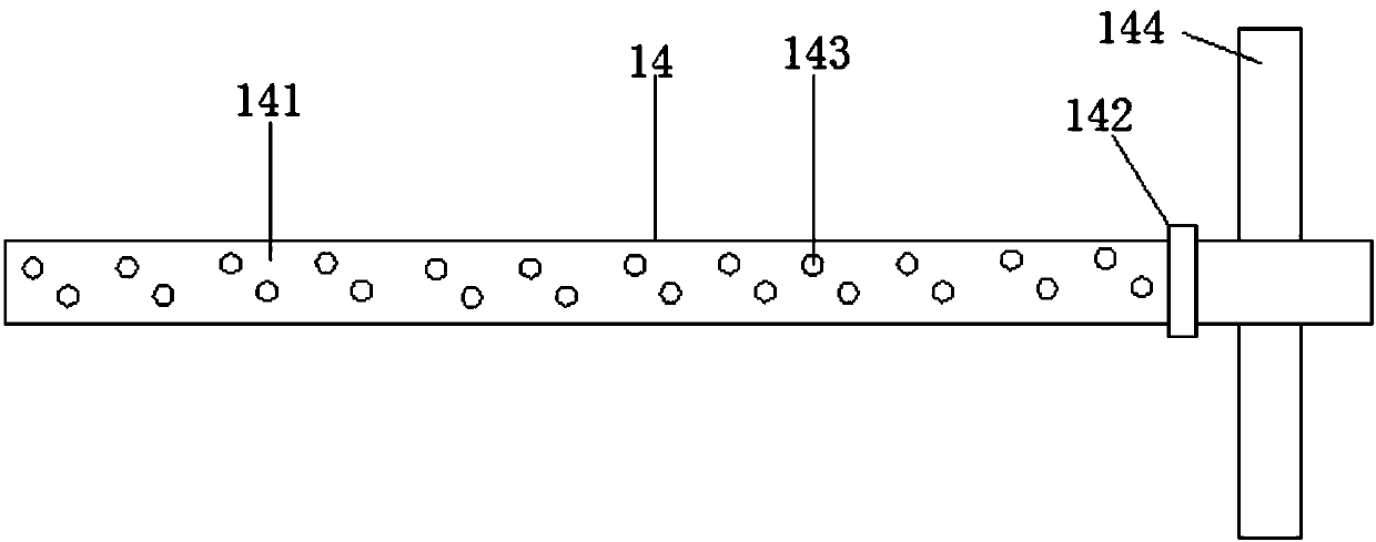 Novel tea leaf frying device and frying method