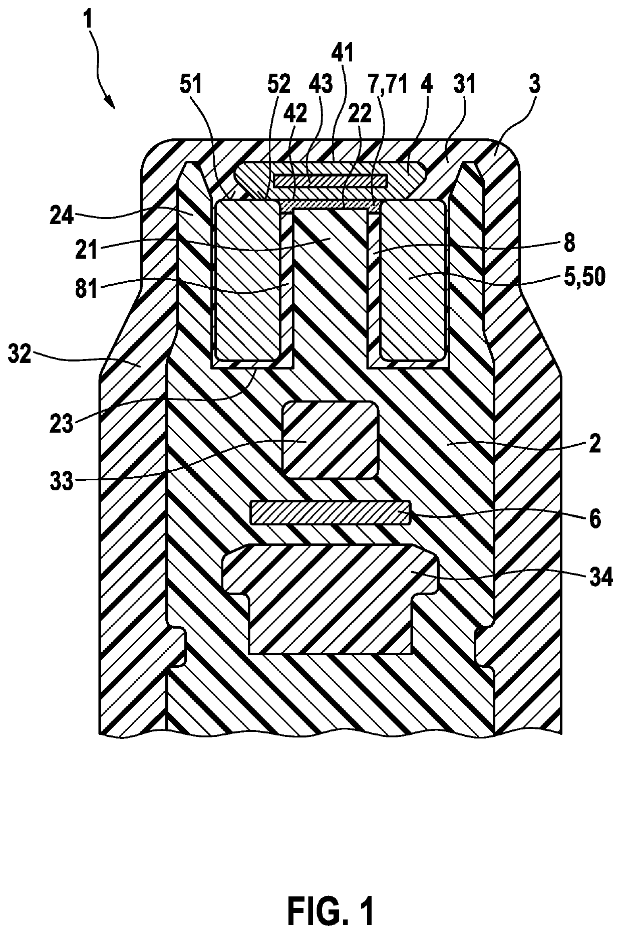 Sensor assembly and method for producing a sensor assembly