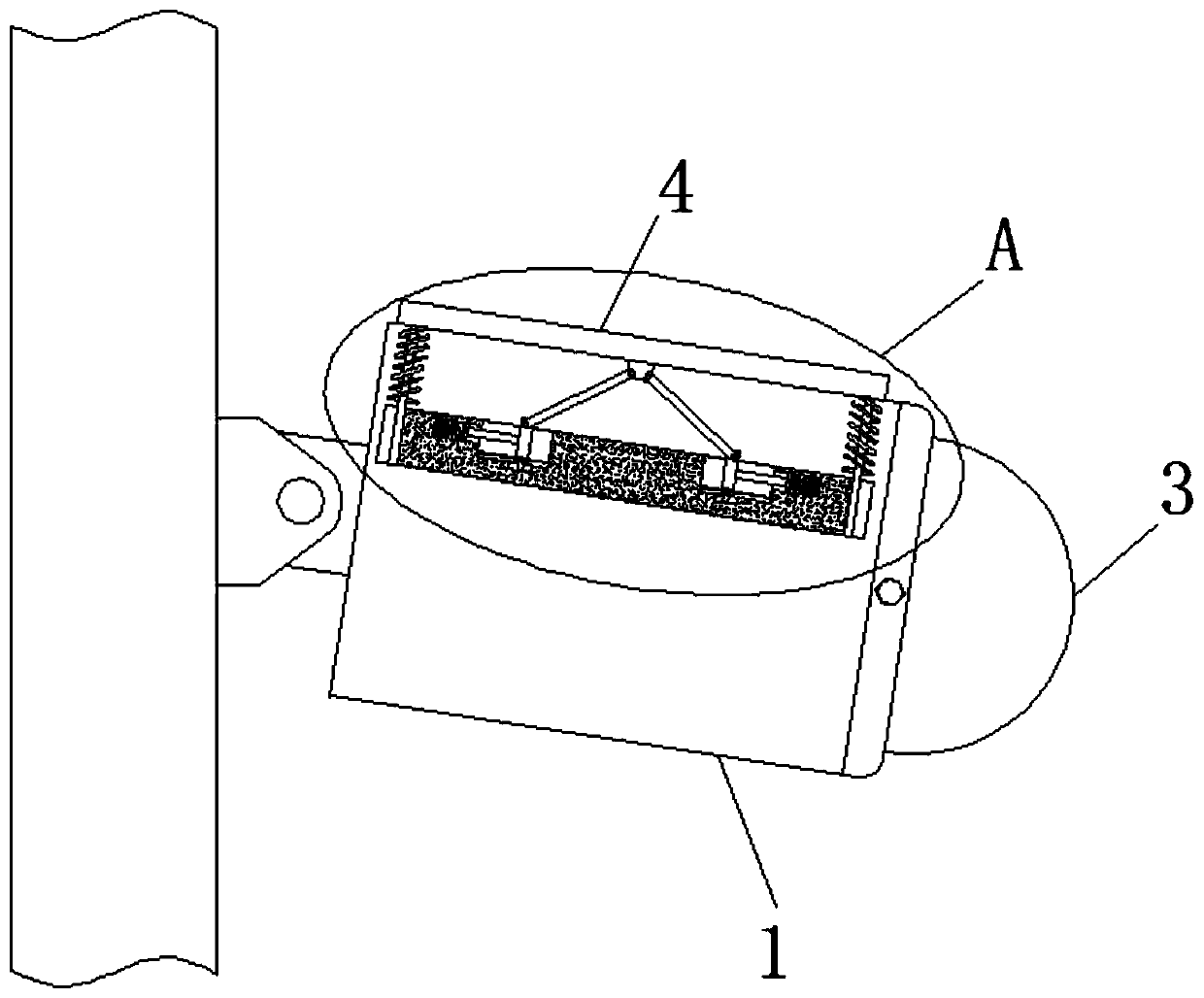 Self-protection camera used in field of Internet