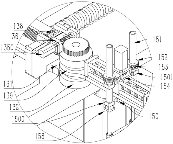 A light guide column laser splitter