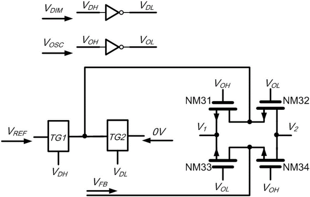 LED constant current driving system and constant current control circuit thereof