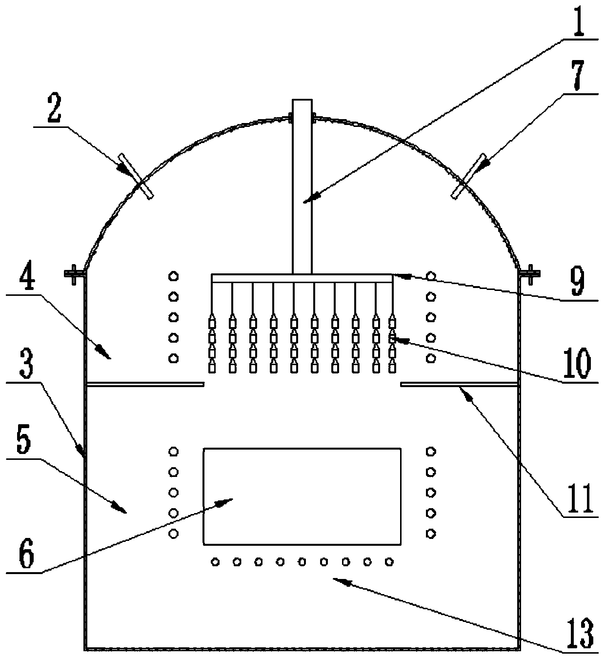 Method for preparing metal matrix composite under different composite pressures in high-throughput manner