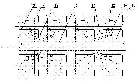 Mining multi-shaft dump truck