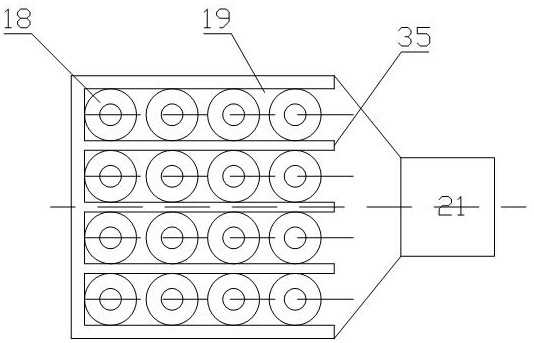 A treatment method and device for flue gas and flue gas desulfurization wastewater