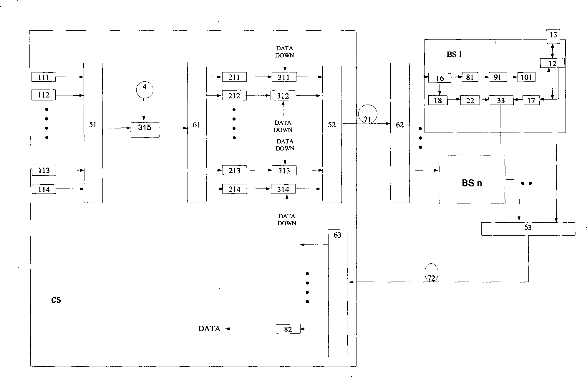 Optimizing method for dual and locked mode optical fiber wireless wave division multiplexing system