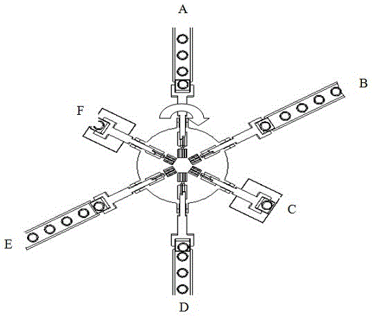 Swing bar type automatic glaze dipping device