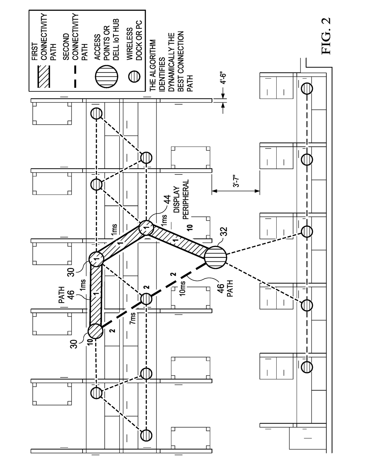 Information Handling System Mesh Network Power Management