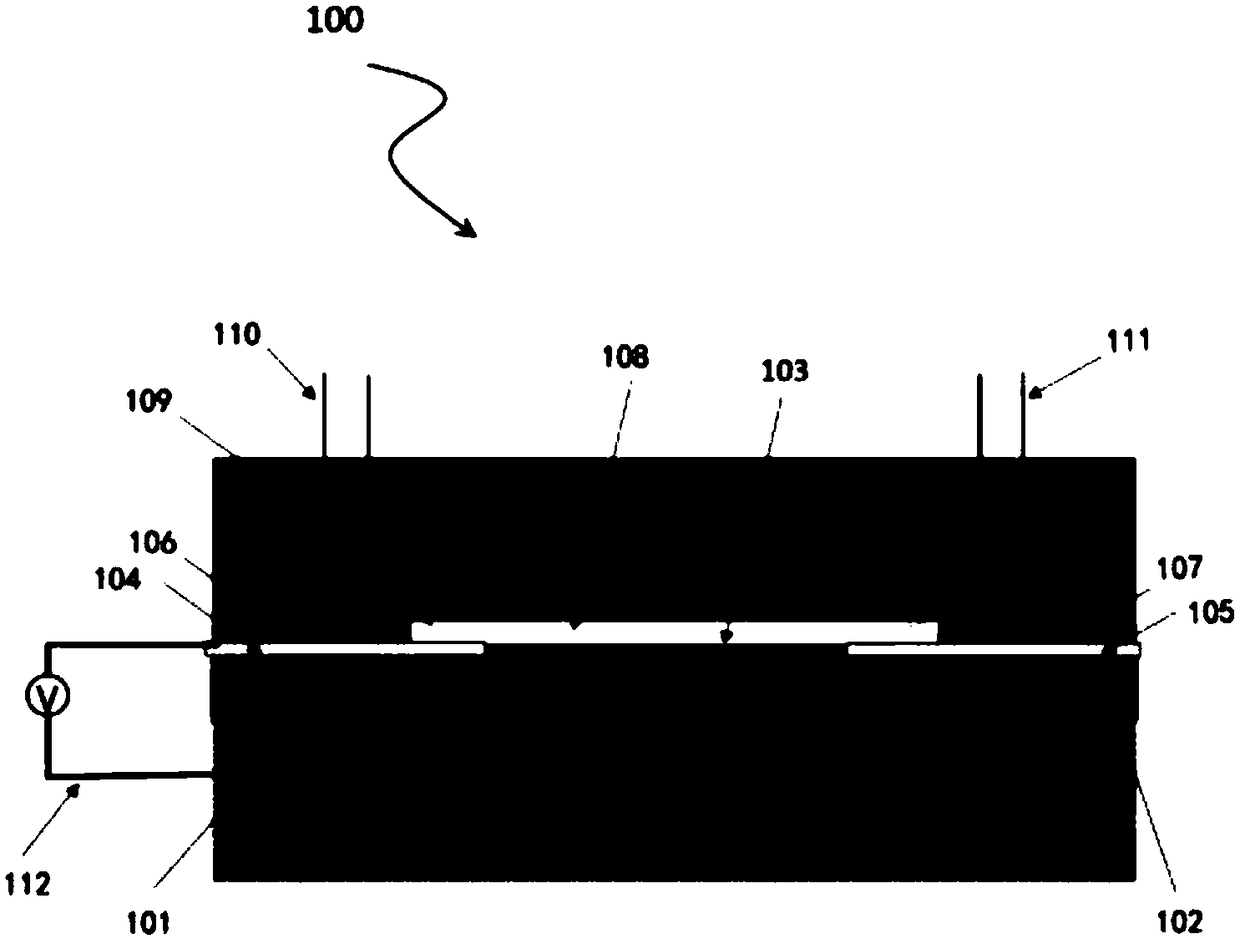 Graphene plasmonic gas sensor