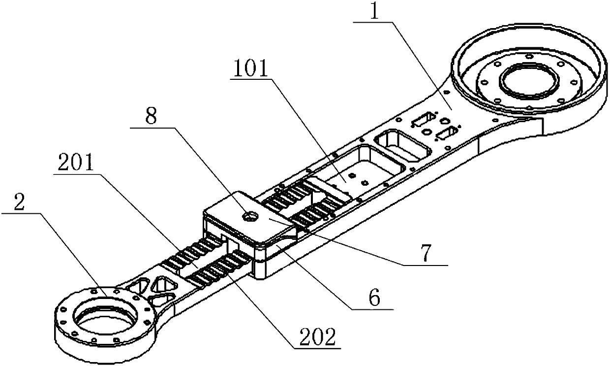 Lower limb rehabilitation training robot and leg length adjusting mechanism