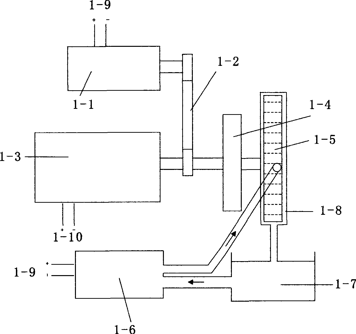 Fly-wheel energy-saving generator