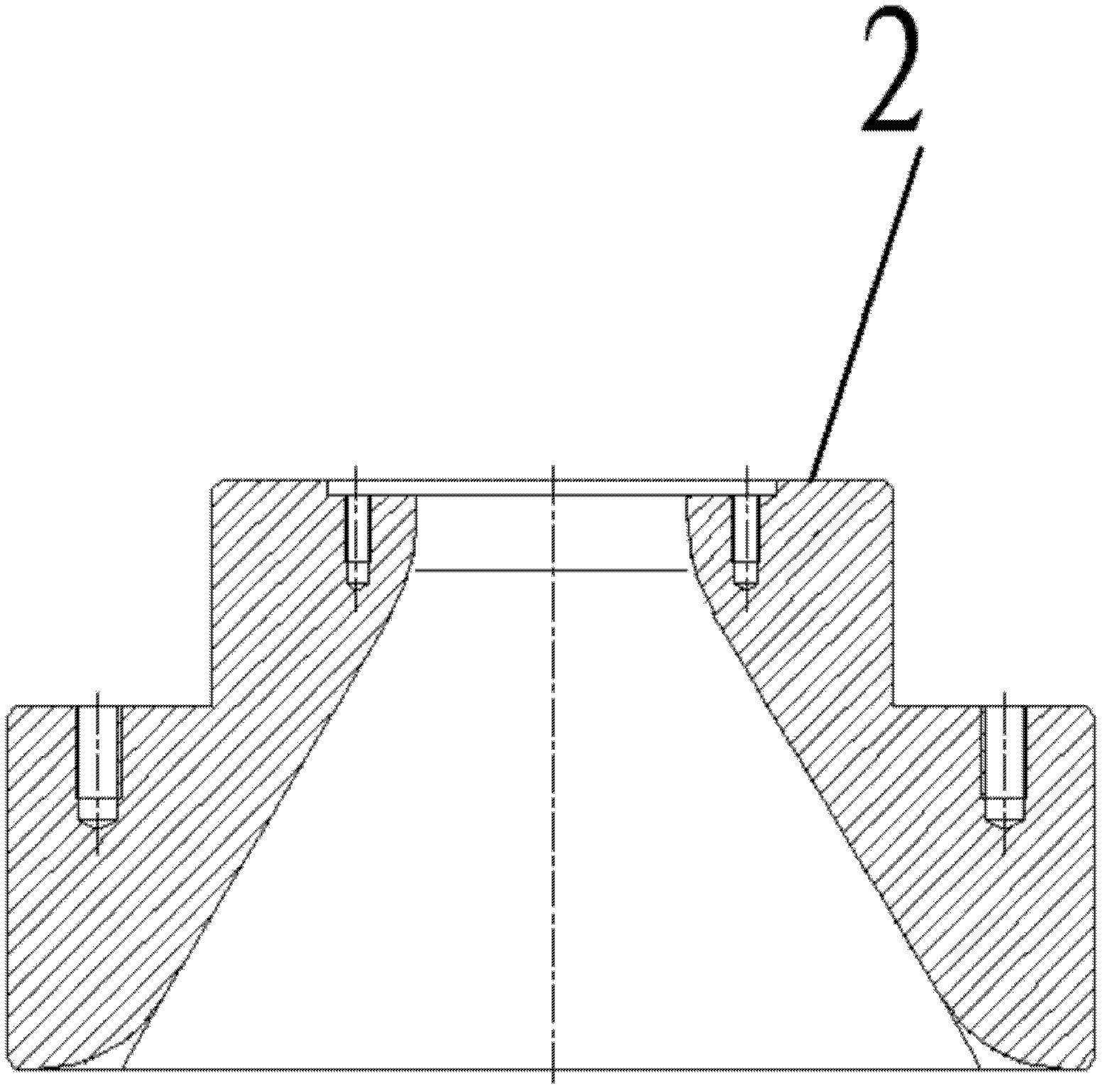 Unreeling device in copper tube