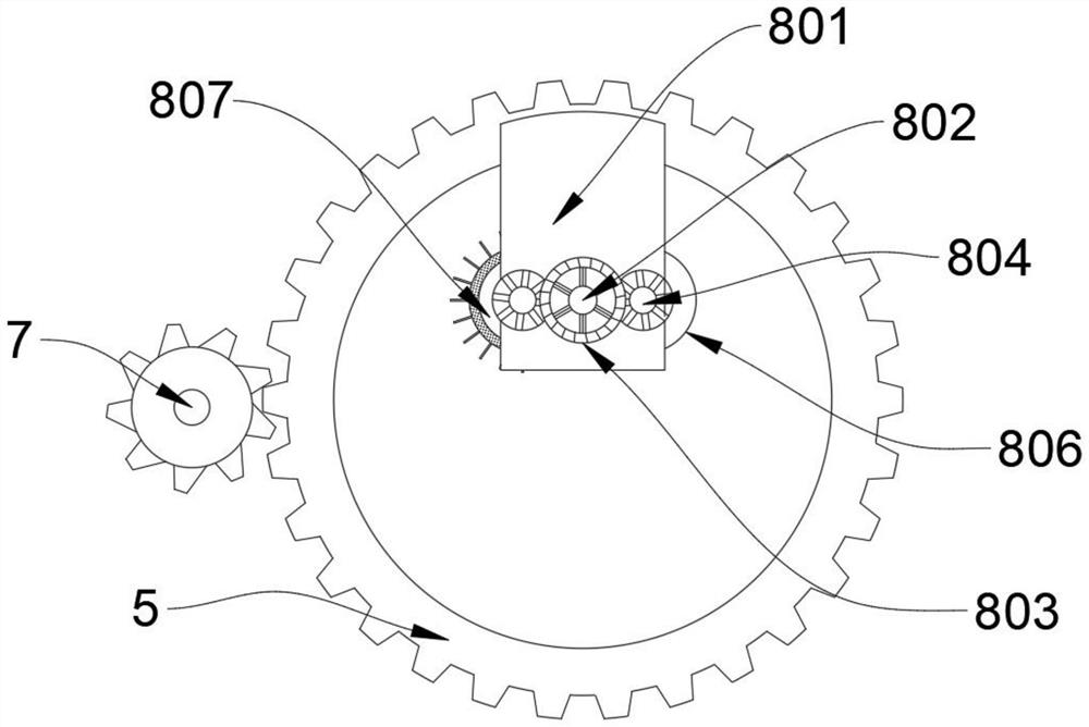 Polymer injection molding part surface polishing device