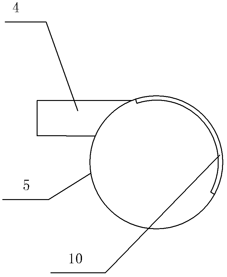 Gas-liquid separation tank for cold hydrogenation process