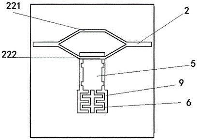 Silicon optical accelerometer based on MZI interference system and preparation method thereof