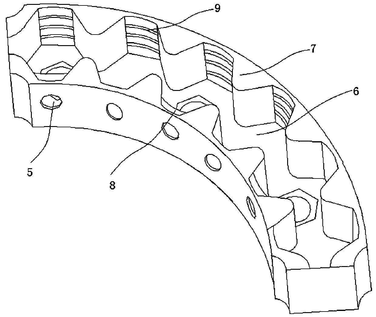 Dental implant guide plate based on 3D printing and manufacture method thereof