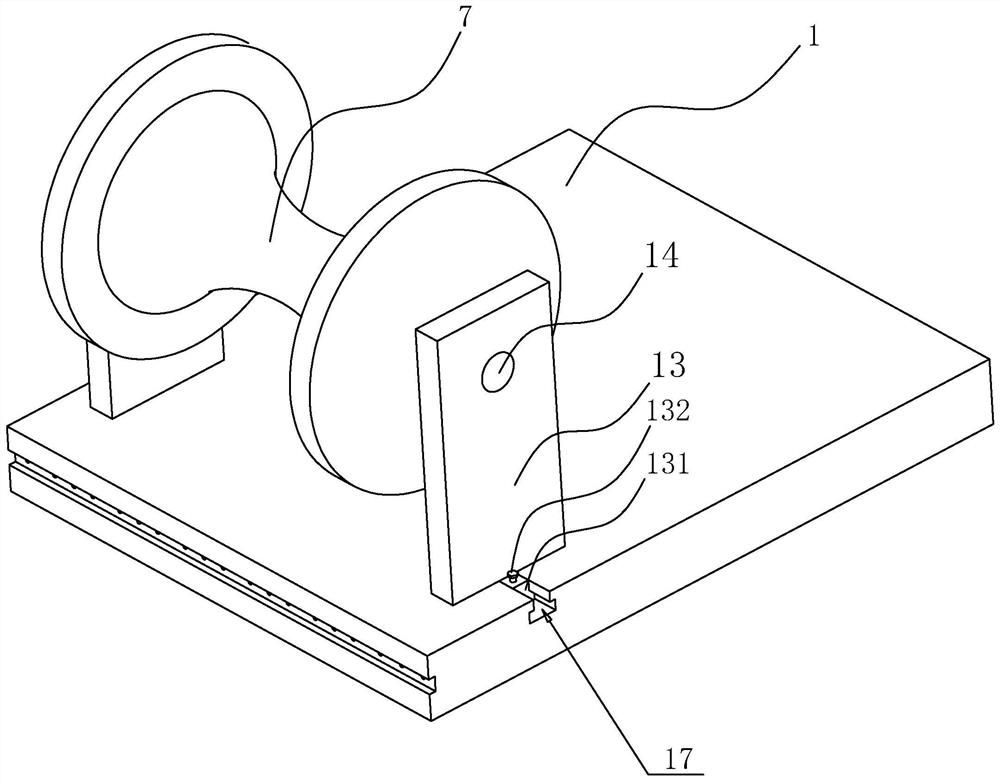 Optical fiber laying device for leakage detection of concrete pool, and laying method