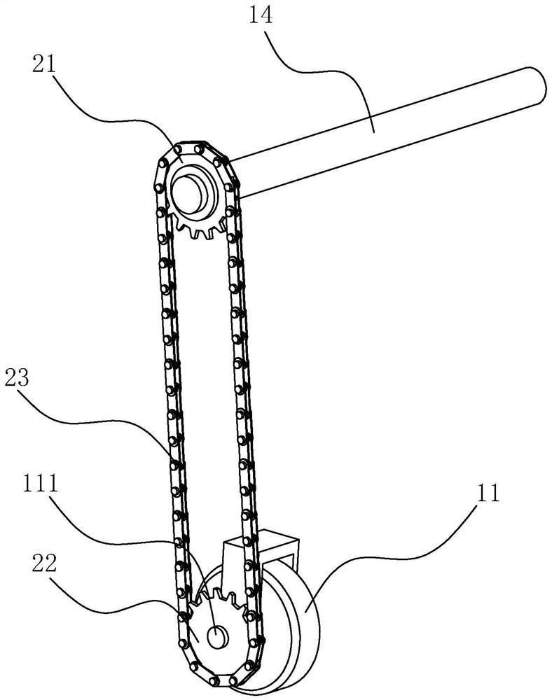 Optical fiber laying device for leakage detection of concrete pool, and laying method