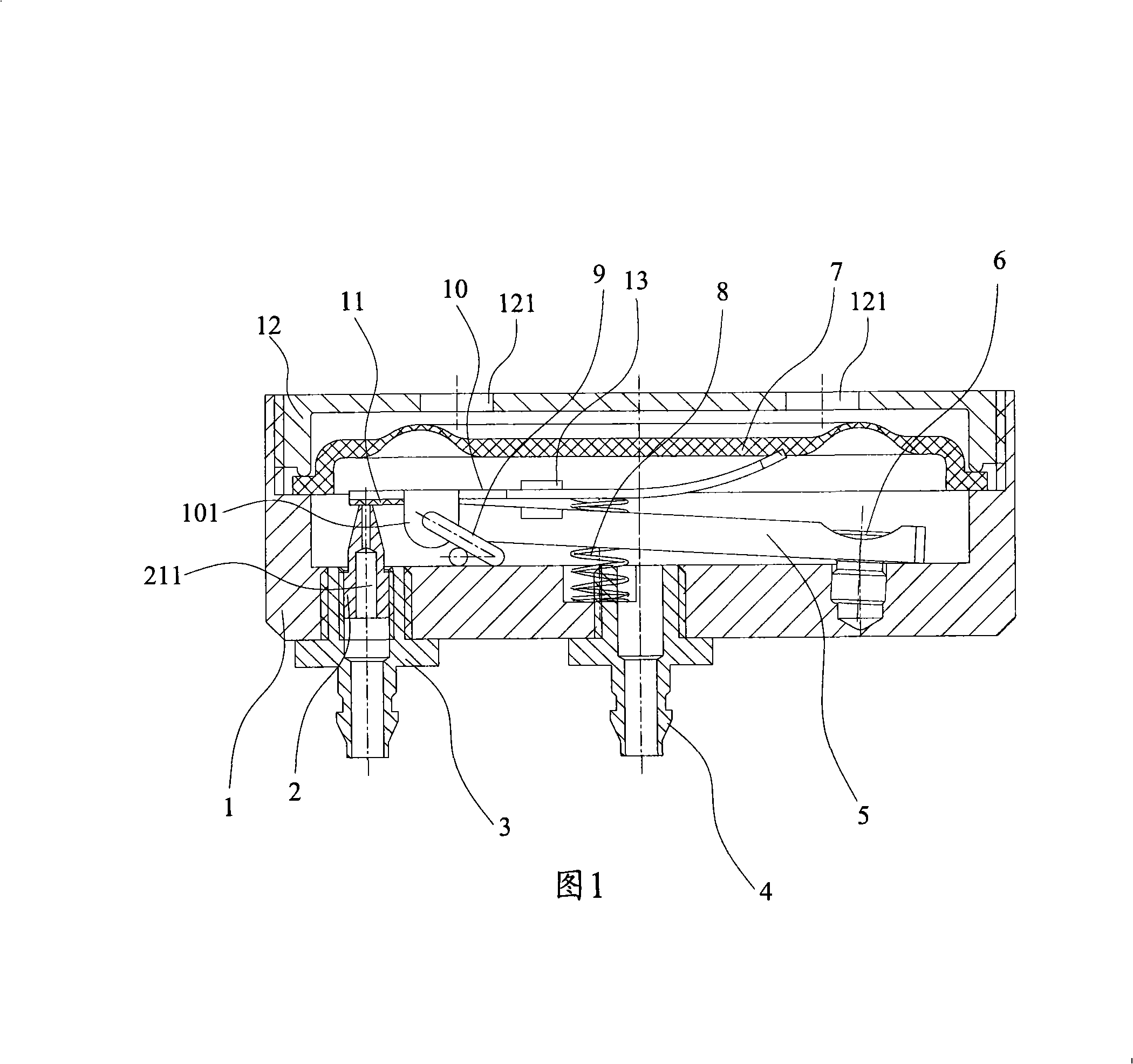 High response air controlled trigger mechanism