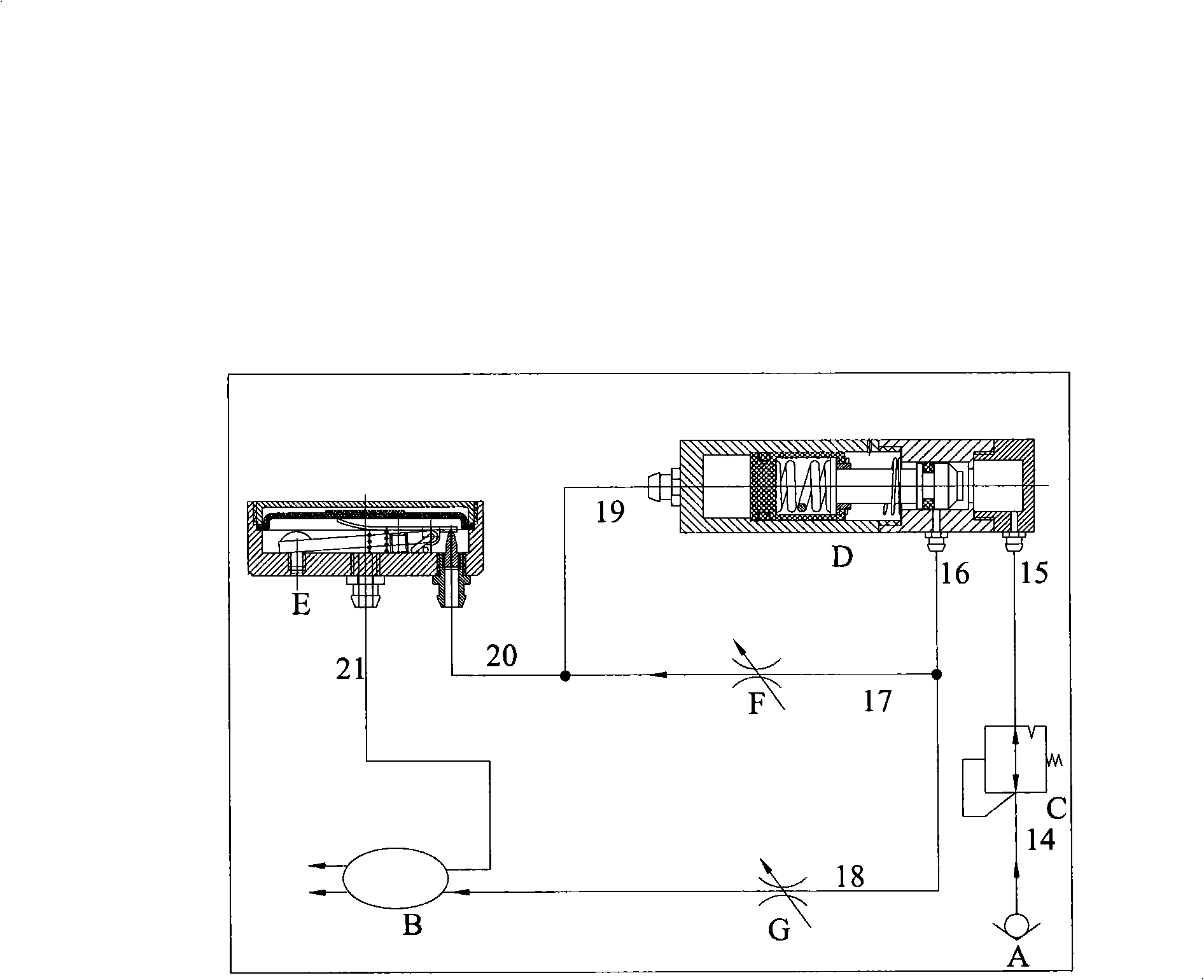 High response air controlled trigger mechanism