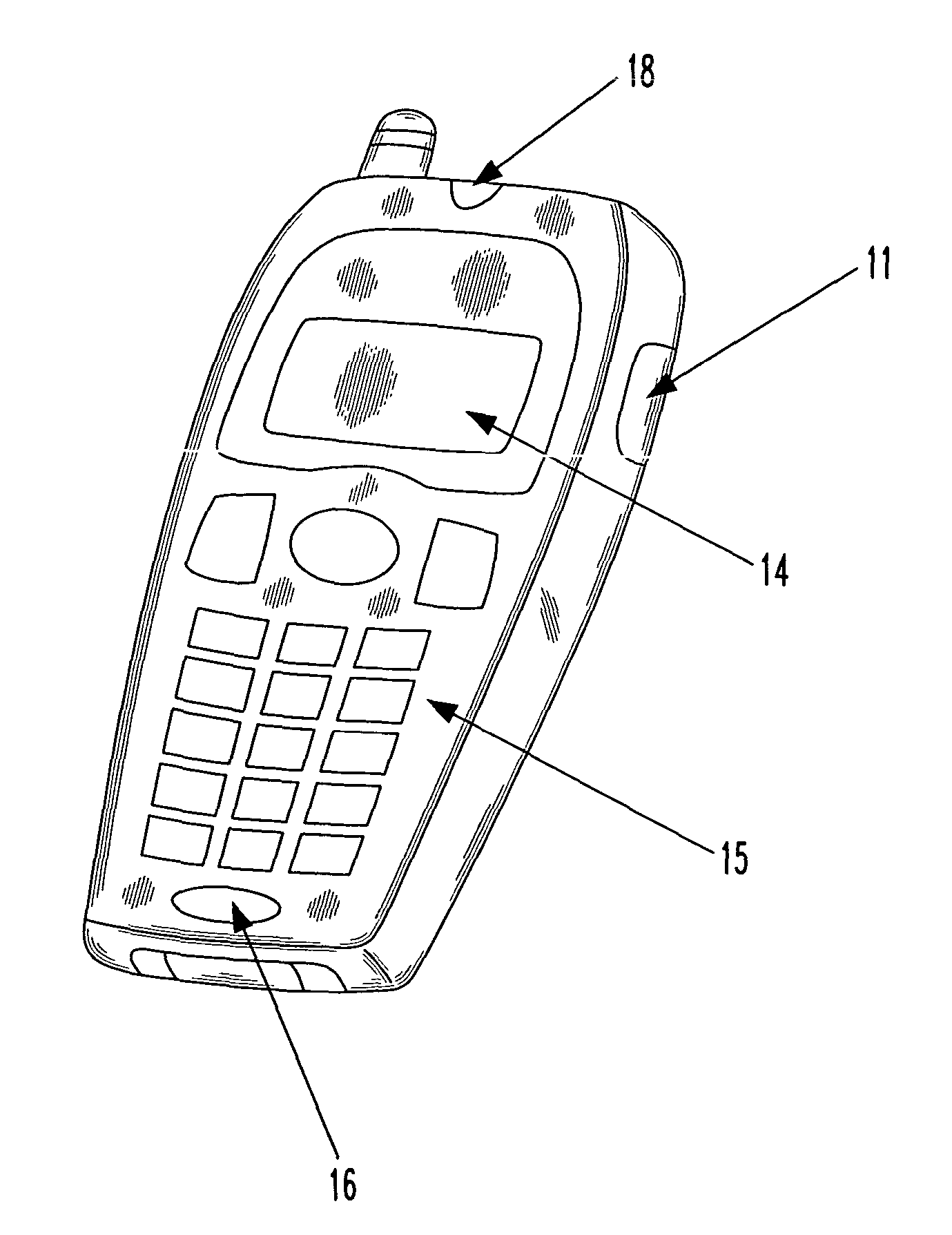 Mobile telephone having a vital sign measuring capability