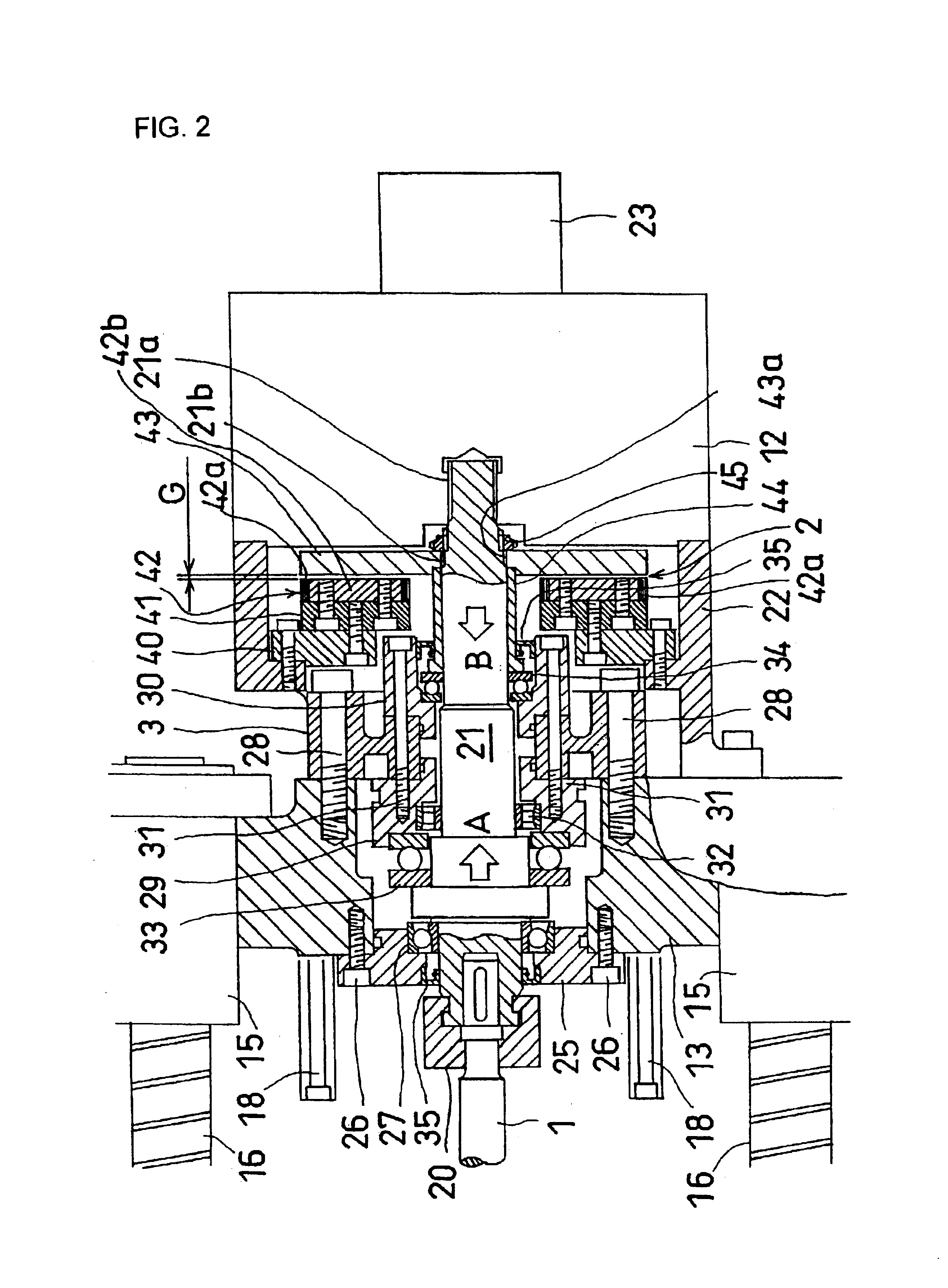 Injection molding machine having a screw support base moved by an actuator