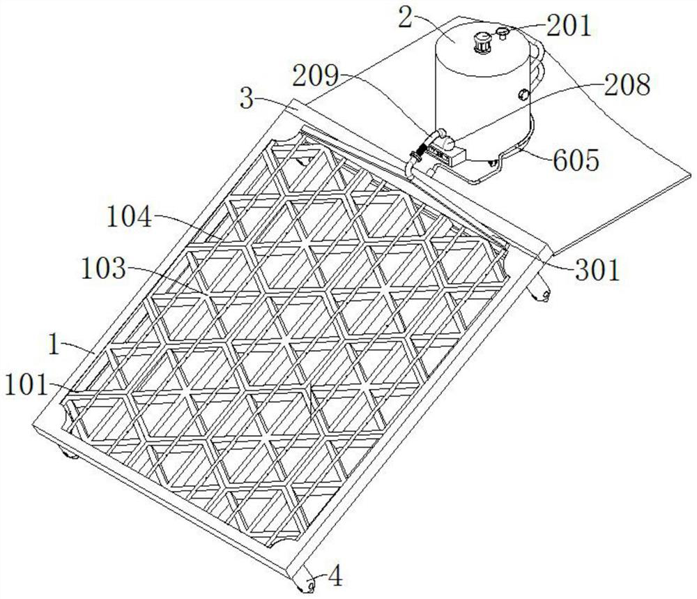 Planting pot for planting slope plants and plant spraying method