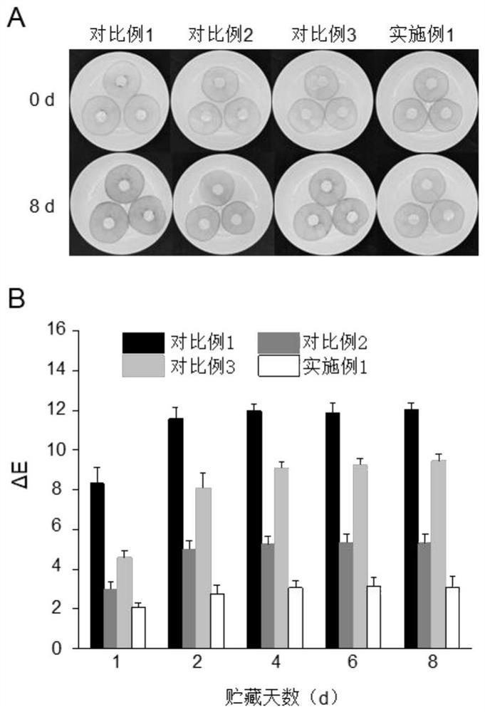 Fresh-cut fruit and vegetable preservation method adopting honey and plasma combined treatment