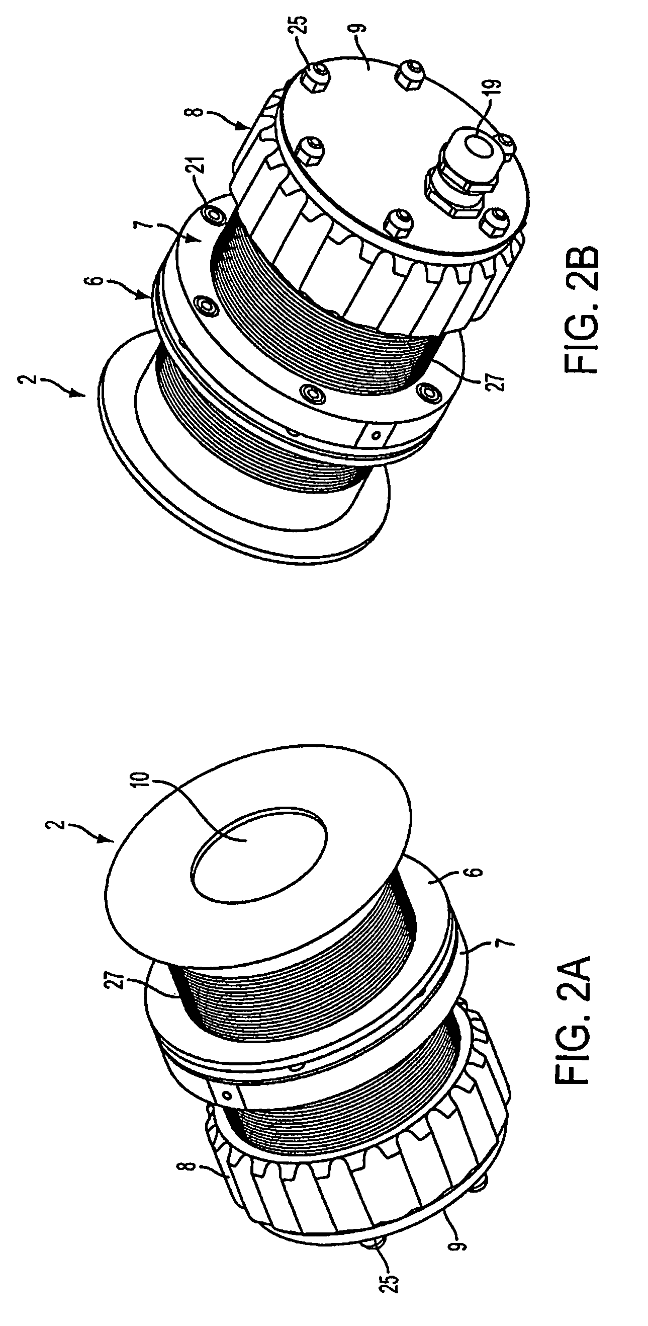 Two piece view port and light housing with integrated ballast and high intensity discharge lamp