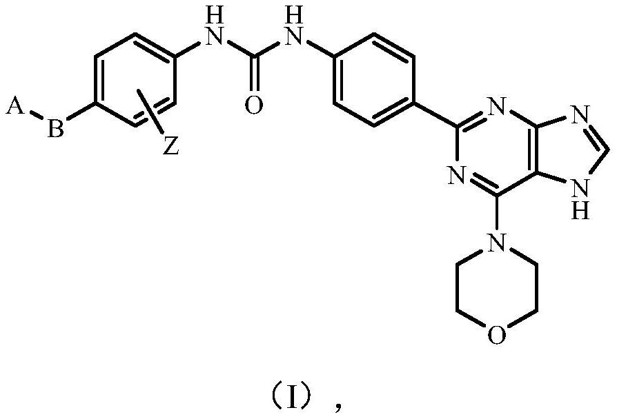 Novel purine derivative, intermediate thereof and application thereof in preparation of anti-cancer drugs