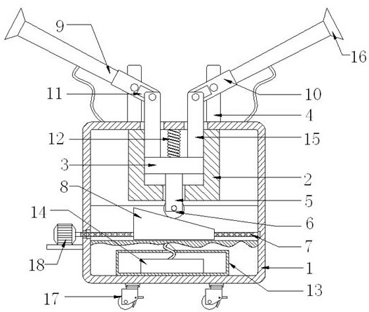 Integrated pesticide spraying vehicle for landscape maintenance