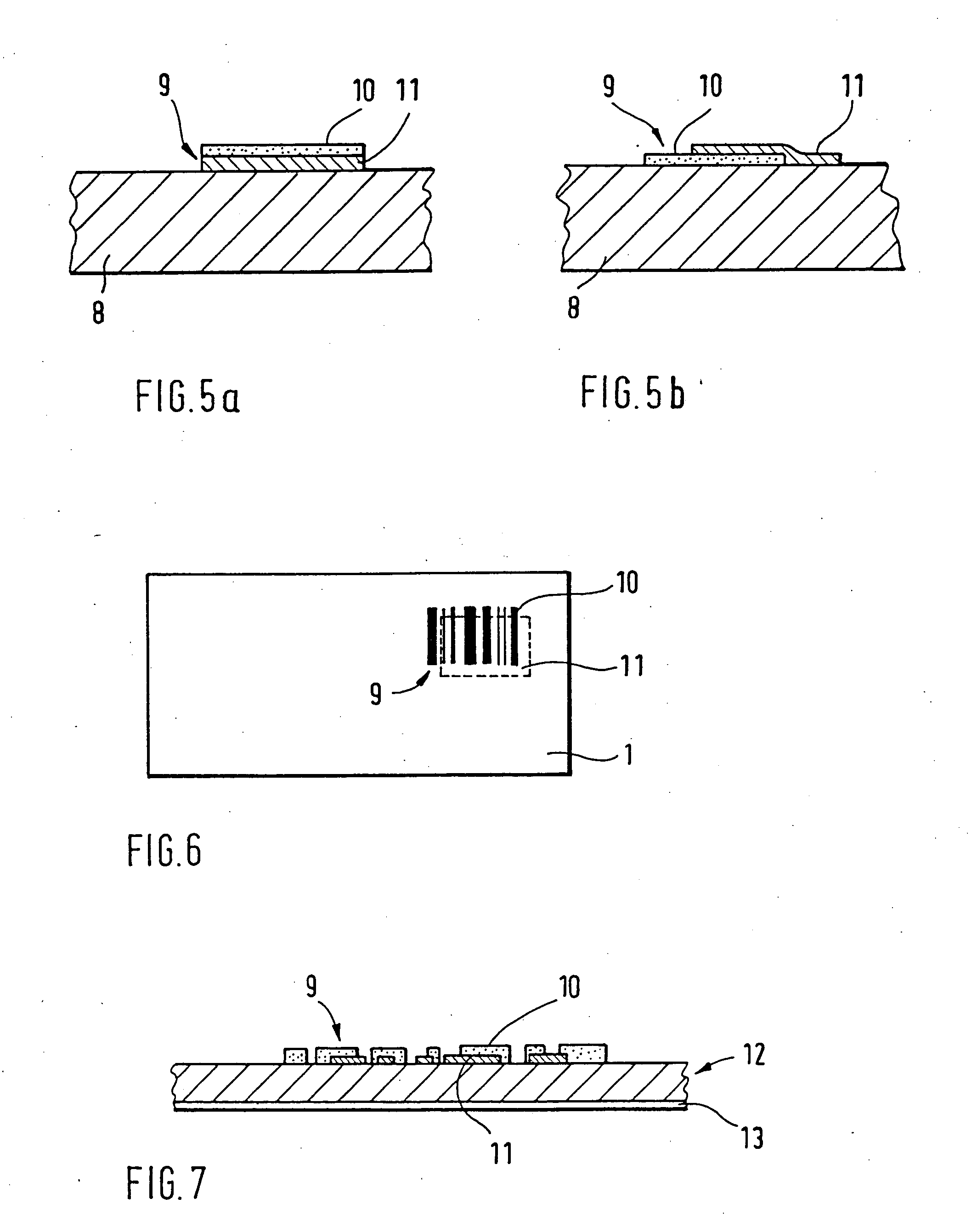 Valuable document and security mark using a marking substance