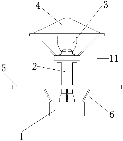 Light source device for chemical experiment