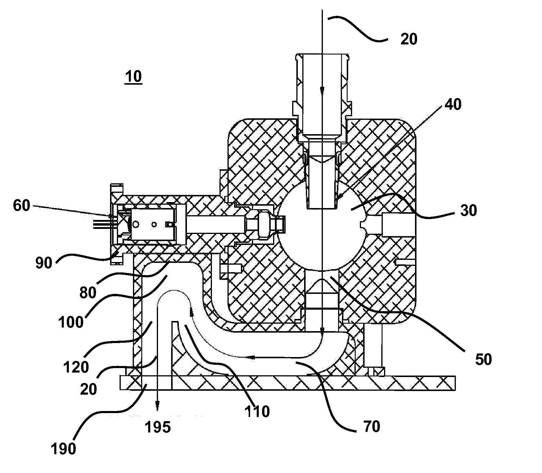 Optical Particle Sensor with Exhaust-Cooled Optical Source