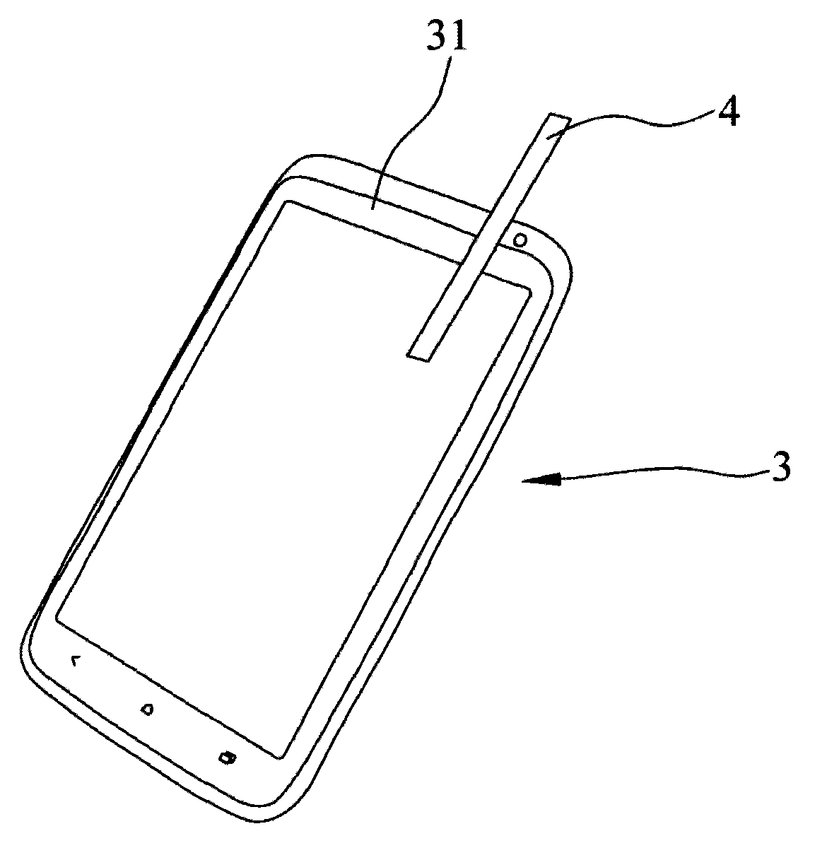 Method for enhancing mobile phone signals and structure thereof