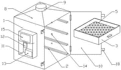 Integrally separated one-piece multifunctional dryer