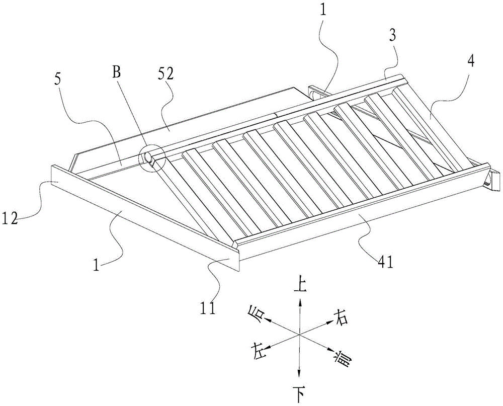 Shelf component and wine cabinet with same