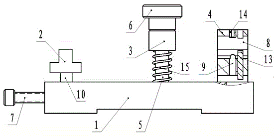 Adjustable shaft part drilling jig