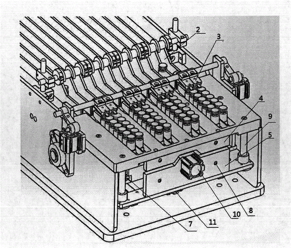 Spacing mechanism for novel penicillin bottle feeder