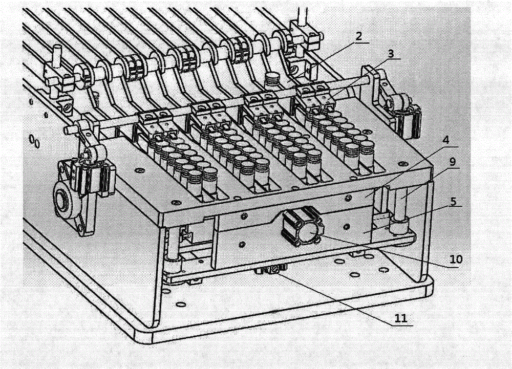 Spacing mechanism for novel penicillin bottle feeder