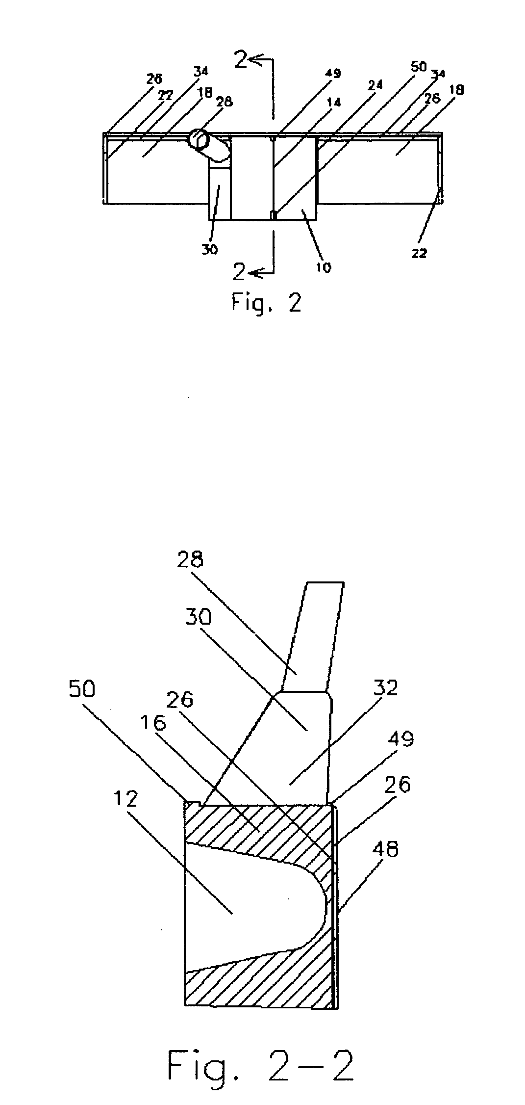 Golf clubhead for putting or striking a golf ball