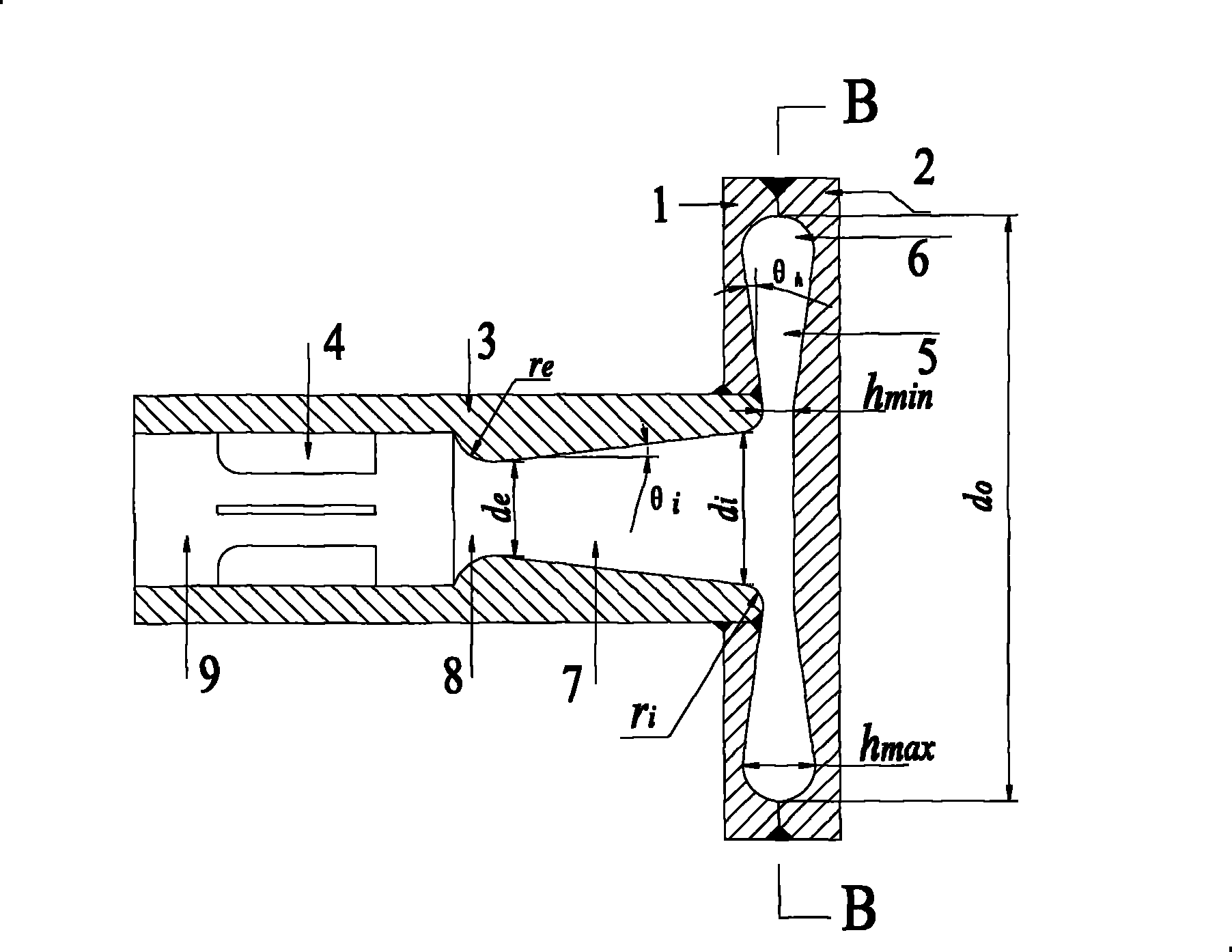 Vortex diode