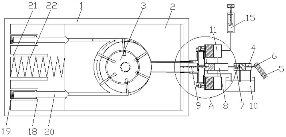 A vane brake system