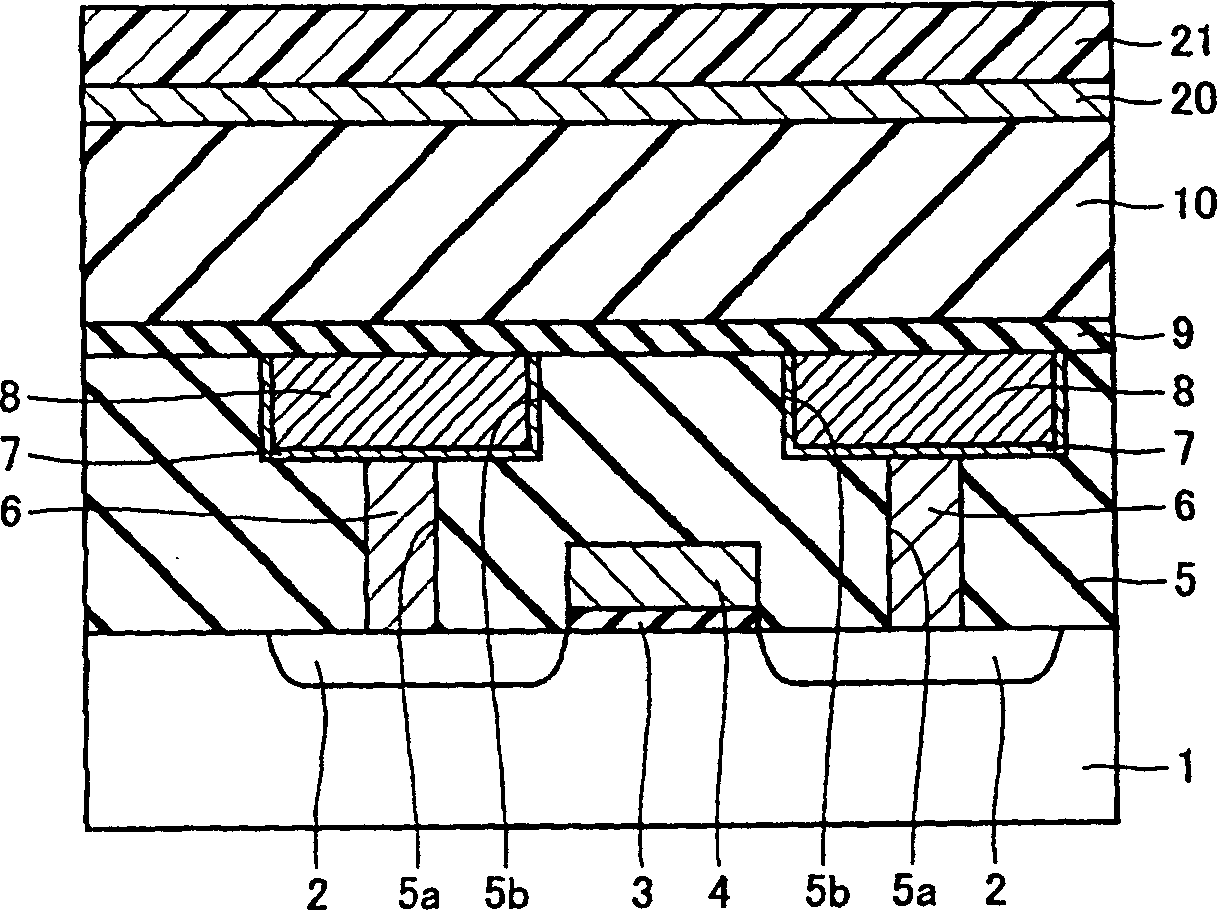 Mfg. method of semiconductor device with opening portion