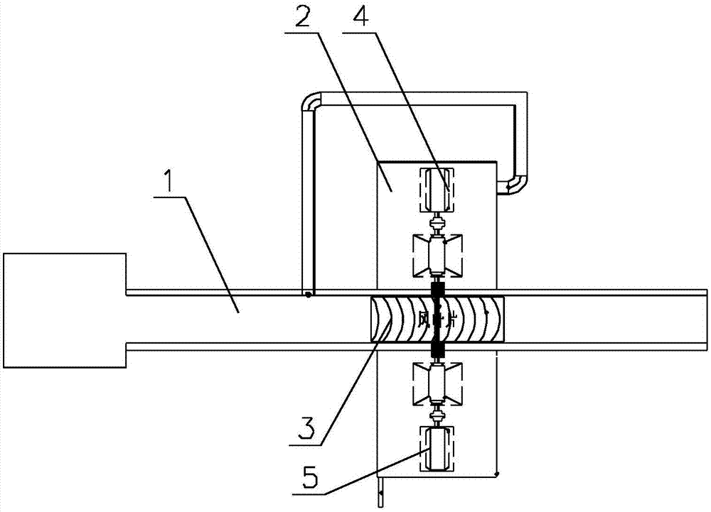 Hot air utilizing device realizing high-efficiency utilization of energy