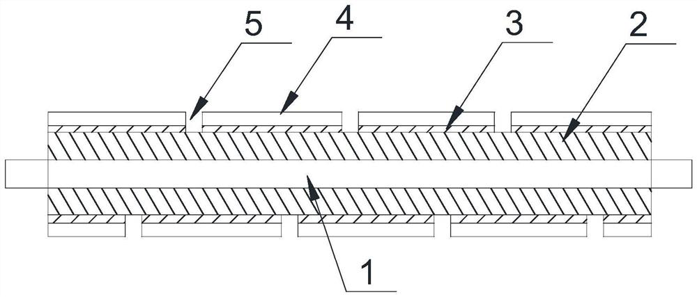 Grinding roller for cleaning liquid crystal panel and preparation method of grinding roller