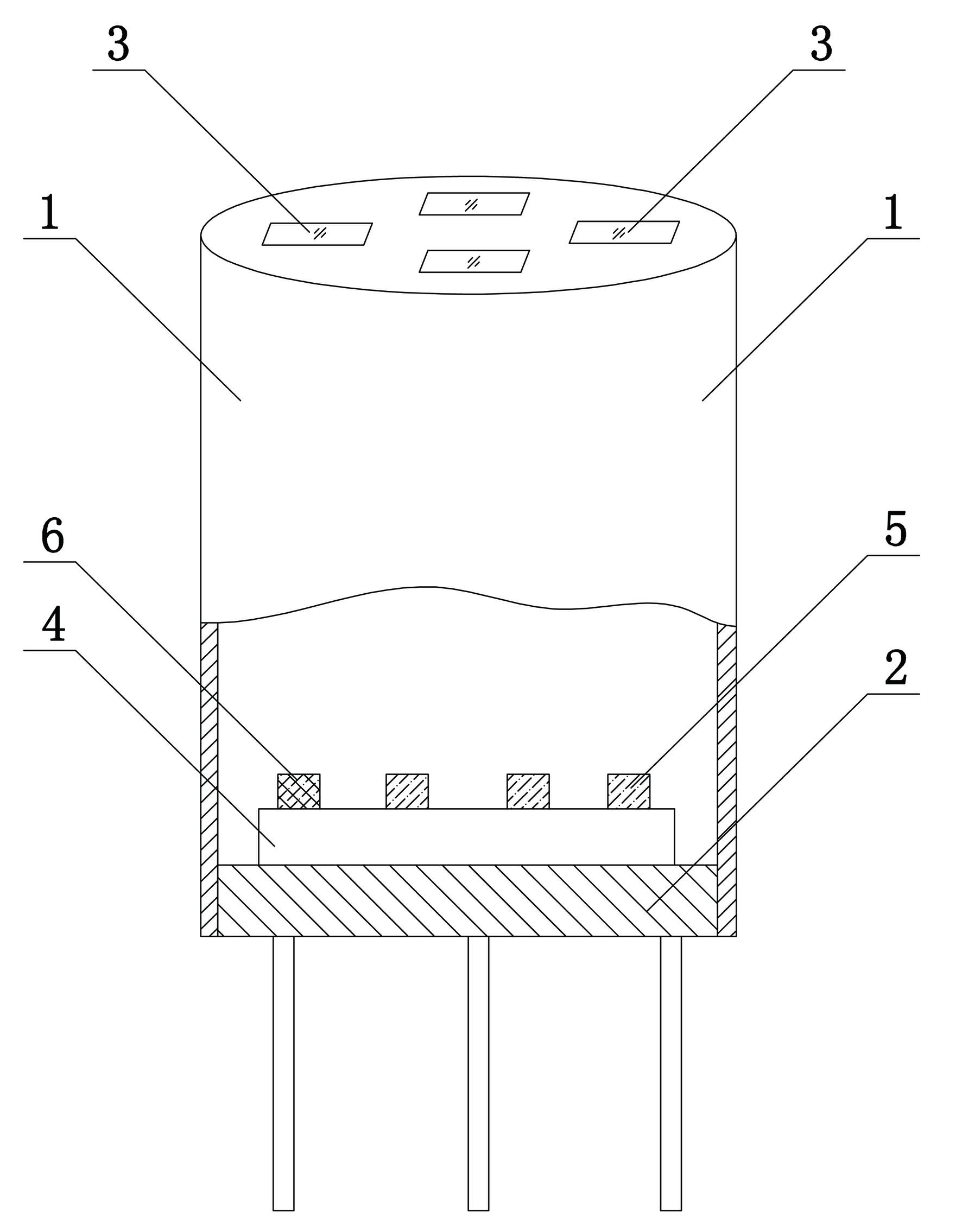 Full-scale range infrared gas detector and measuring method thereof